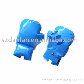 inflating boxing glove
